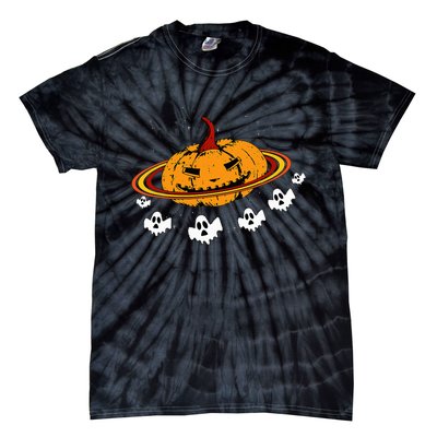 Spooky Space Ghost Costume for Halloween Fun Tie-Dye T-Shirt