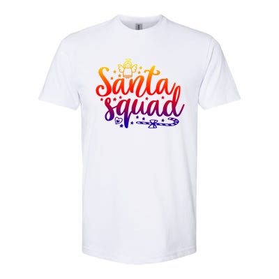 Santa Squad Gift Funny Gift Softstyle® CVC T-Shirt