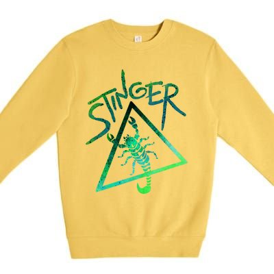 Stinger Scorpion Gift Scorpions Gift Premium Crewneck Sweatshirt