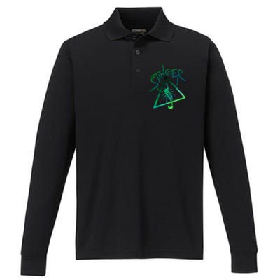 Stinger Scorpion Gift Scorpions Gift Performance Long Sleeve Polo