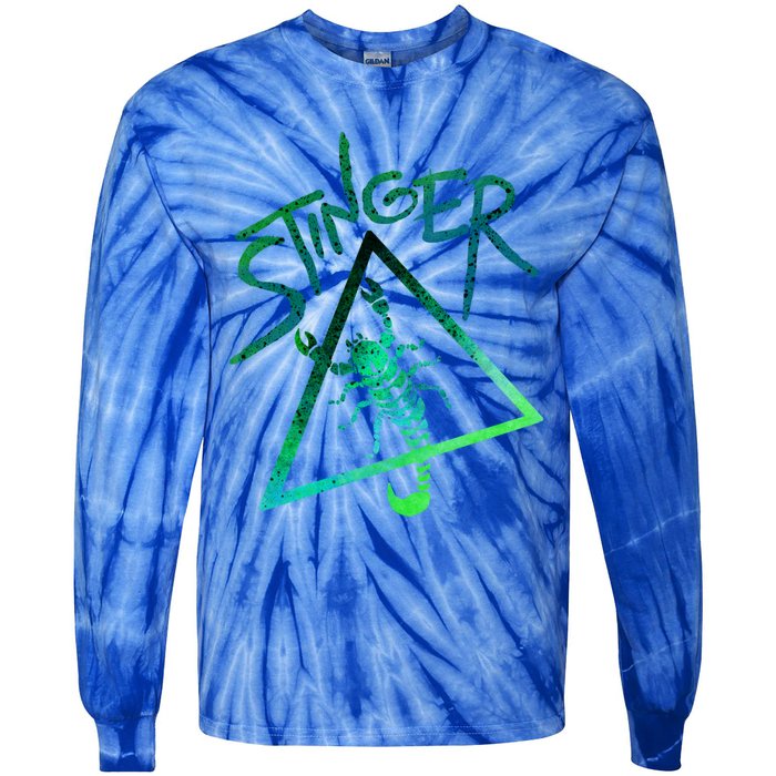 Stinger Scorpion Gift Scorpions Gift Tie-Dye Long Sleeve Shirt