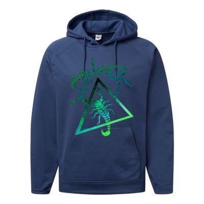 Stinger Scorpion Gift Scorpions Gift Performance Fleece Hoodie