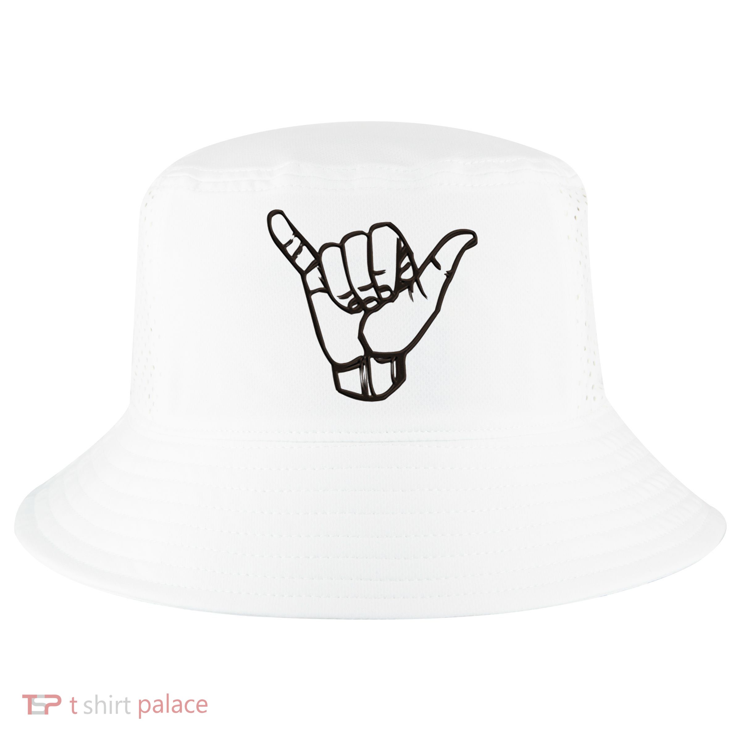 Shaka Sign Good Vibes Retro Hang Loose Hawaii Surfing Cool Comfort Performance Bucket Hat