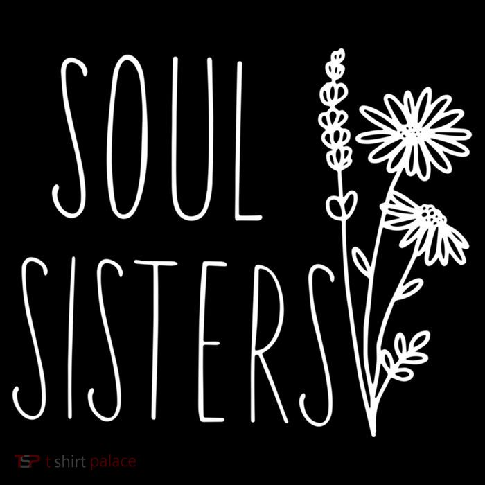 Soul Sisters Gift Best Friend Wildflower Friendship Gift Flatbill Hat