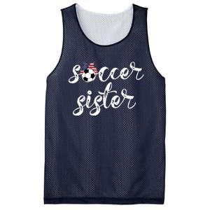 Soccer Sister Gift Football Jersey For Sibling Futbol Player Mesh Reversible Basketball Jersey Tank