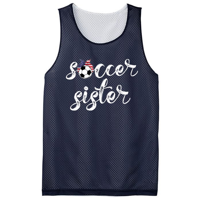 Soccer Sister Gift Football Jersey For Sibling Futbol Player Mesh Reversible Basketball Jersey Tank