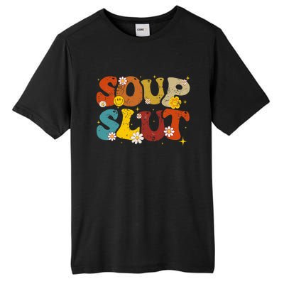 Soup Slut Groovy Sarcastic Funny Saying Christmas Tall Fusion ChromaSoft Performance T-Shirt