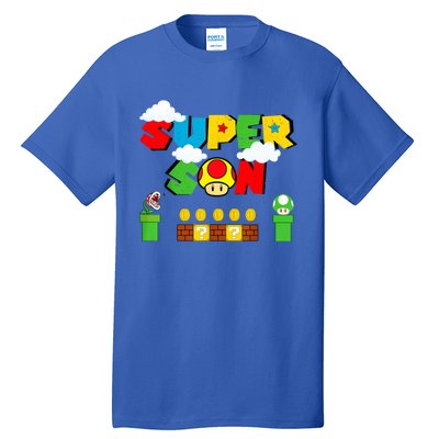 Super Son Gamer Super Retro Game Tall T-Shirt