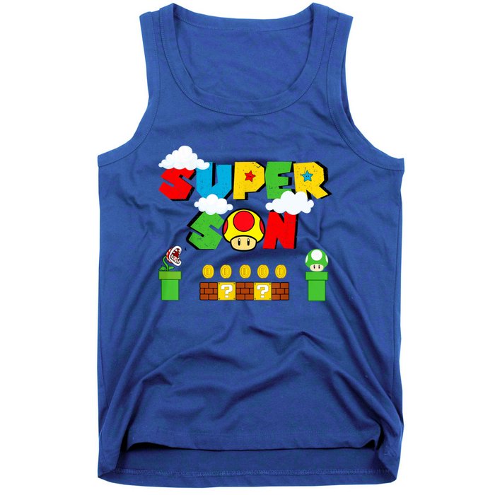 Super Son Gamer Super Retro Game Tank Top