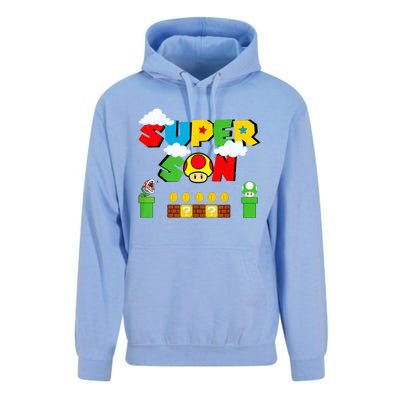 Super Son Gamer Super Retro Game Unisex Surf Hoodie