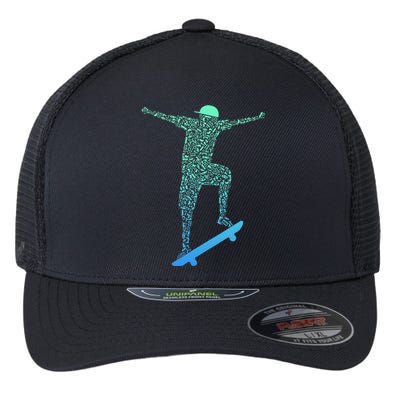 Skateboard Skateboading Gear For Skater Flexfit Unipanel Trucker Cap