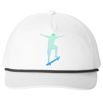 Skateboard Skateboading Gear For Skater Snapback Five-Panel Rope Hat