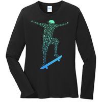 Skateboard Skateboading Gear For Skater Ladies Long Sleeve Shirt