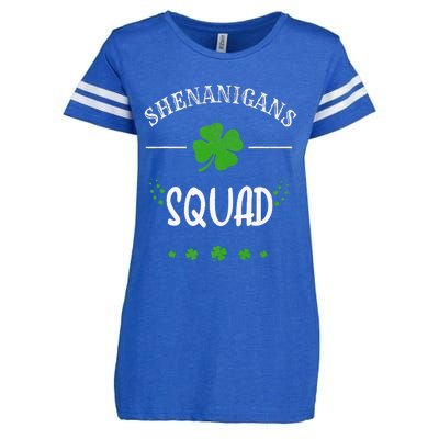 Shenanigans Squad Gnomes Green Proud Irish Enza Ladies Jersey Football T-Shirt