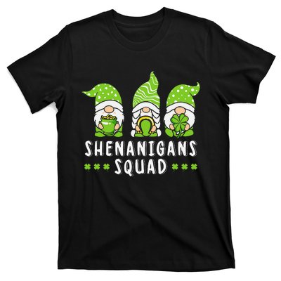 Shenanigans Squad Gnomes Green Proud Irish T-Shirt