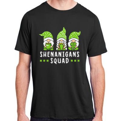 Shenanigans Squad Gnomes Green Proud Irish Adult ChromaSoft Performance T-Shirt