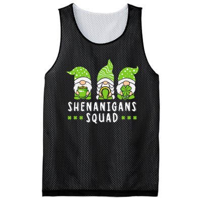 Shenanigans Squad Gnomes Green Proud Irish Mesh Reversible Basketball Jersey Tank