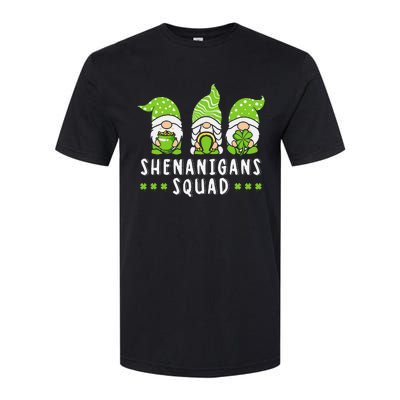 Shenanigans Squad Gnomes Green Proud Irish Softstyle CVC T-Shirt