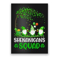 Shenanigans Squad Gnomes Green Proud Irish Funny  Poster