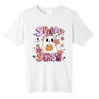 Spooky Season Ghost Retro Groovy Halloween Women Girl Tall Fusion ChromaSoft Performance T-Shirt