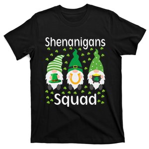 Shenanigans Squad Gnomes Green Proud Irish Funny  T-Shirt