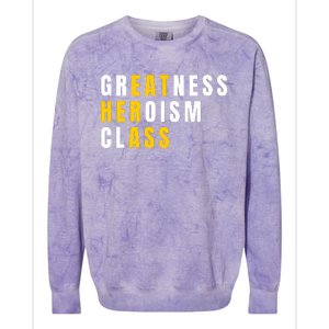 Sarcastic Sarcasm Greatness Heroism Class Eat Her Ass Colorblast Crewneck Sweatshirt