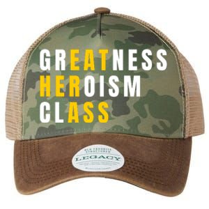 Sarcastic Sarcasm Greatness Heroism Class Eat Her Ass Legacy Tie Dye Trucker Hat