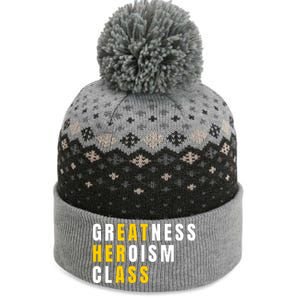 Sarcastic Sarcasm Greatness Heroism Class Eat Her Ass The Baniff Cuffed Pom Beanie