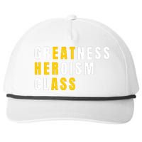 Sarcastic Sarcasm Greatness Heroism Class Eat Her Ass Snapback Five-Panel Rope Hat