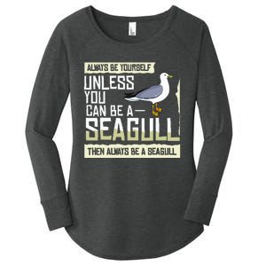 Seagull Seabird Gift Sea Gull Bird Women's Perfect Tri Tunic Long Sleeve Shirt