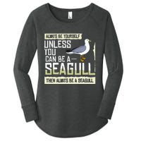 Seagull Seabird Gift Sea Gull Bird Women's Perfect Tri Tunic Long Sleeve Shirt