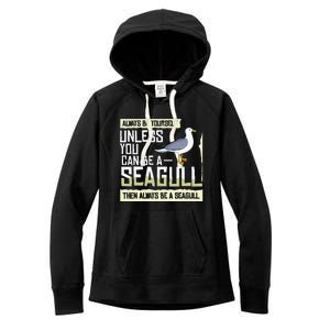 Seagull Seabird Gift Sea Gull Bird Women's Fleece Hoodie