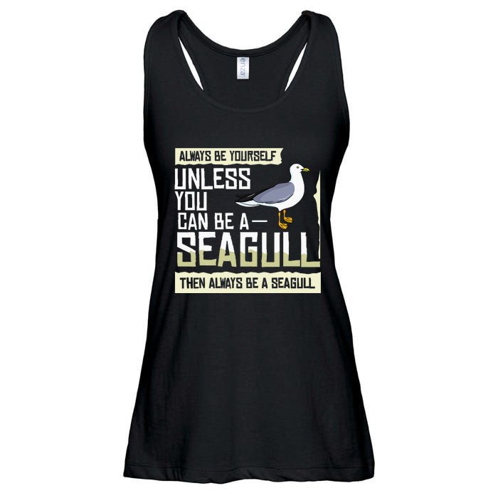 Seagull Seabird Gift Sea Gull Bird Ladies Essential Flowy Tank