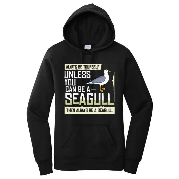 Seagull Seabird Gift Sea Gull Bird Women's Pullover Hoodie