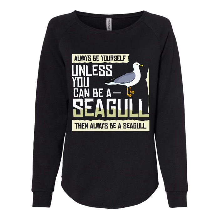 Seagull Seabird Gift Sea Gull Bird Womens California Wash Sweatshirt