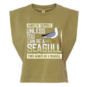 Seagull Seabird Gift Sea Gull Bird Garment-Dyed Women's Muscle Tee