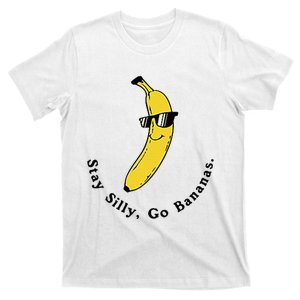 Stay Silly Go Bananas Art Fun Stylish T-Shirt