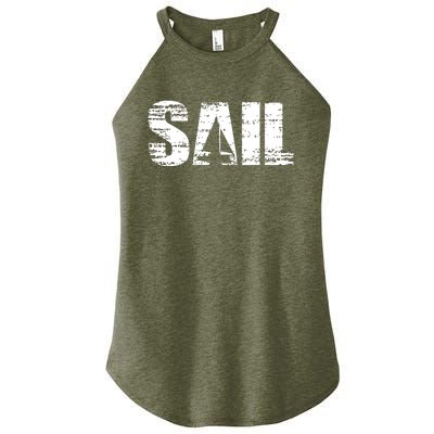 Sail Sailing Gift Women’s Perfect Tri Rocker Tank