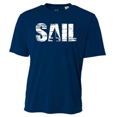 Sail Sailing Gift Cooling Performance Crew T-Shirt