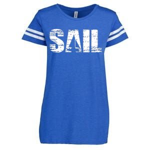 Sail Sailing Gift Enza Ladies Jersey Football T-Shirt