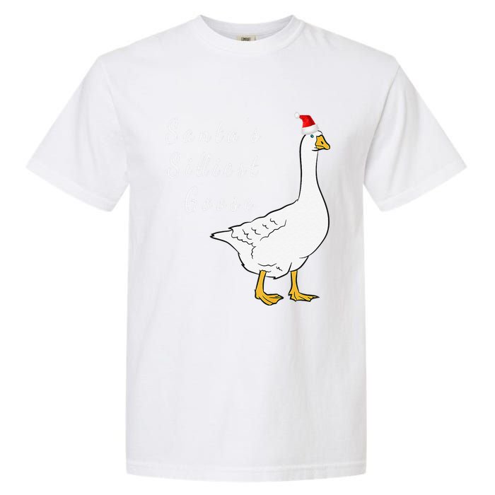 Santa’s silliest goose tacky Funny Christmas  Garment-Dyed Heavyweight T-Shirt