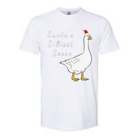 Santa’s silliest goose tacky Funny Christmas  Softstyle CVC T-Shirt