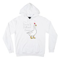 Santa’s silliest goose tacky Funny Christmas  Hoodie