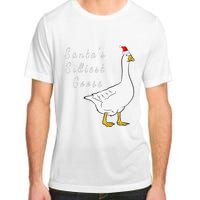 Santa’s silliest goose tacky Funny Christmas  Adult ChromaSoft Performance T-Shirt