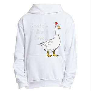 Santa’s silliest goose tacky Funny Christmas  Urban Pullover Hoodie