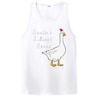 Santa’s silliest goose tacky Funny Christmas  PosiCharge Competitor Tank