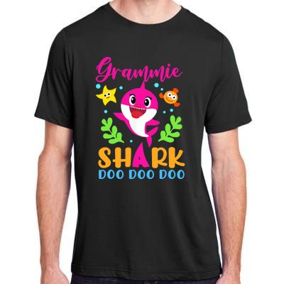 Shark Shirt Grammie Shirt Grammie Lover Family Mother's Adult ChromaSoft Performance T-Shirt