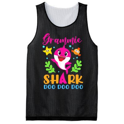 Shark Shirt Grammie Shirt Grammie Lover Family Mother's Mesh Reversible Basketball Jersey Tank