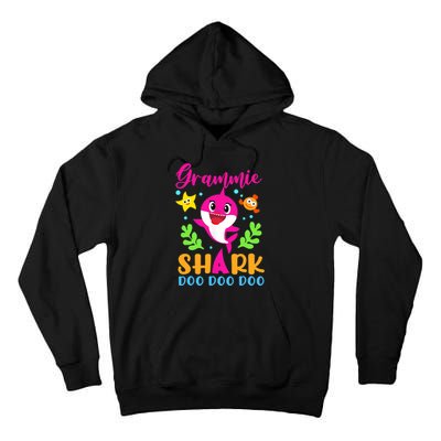 Shark Shirt Grammie Shirt Grammie Lover Family Mother's Tall Hoodie