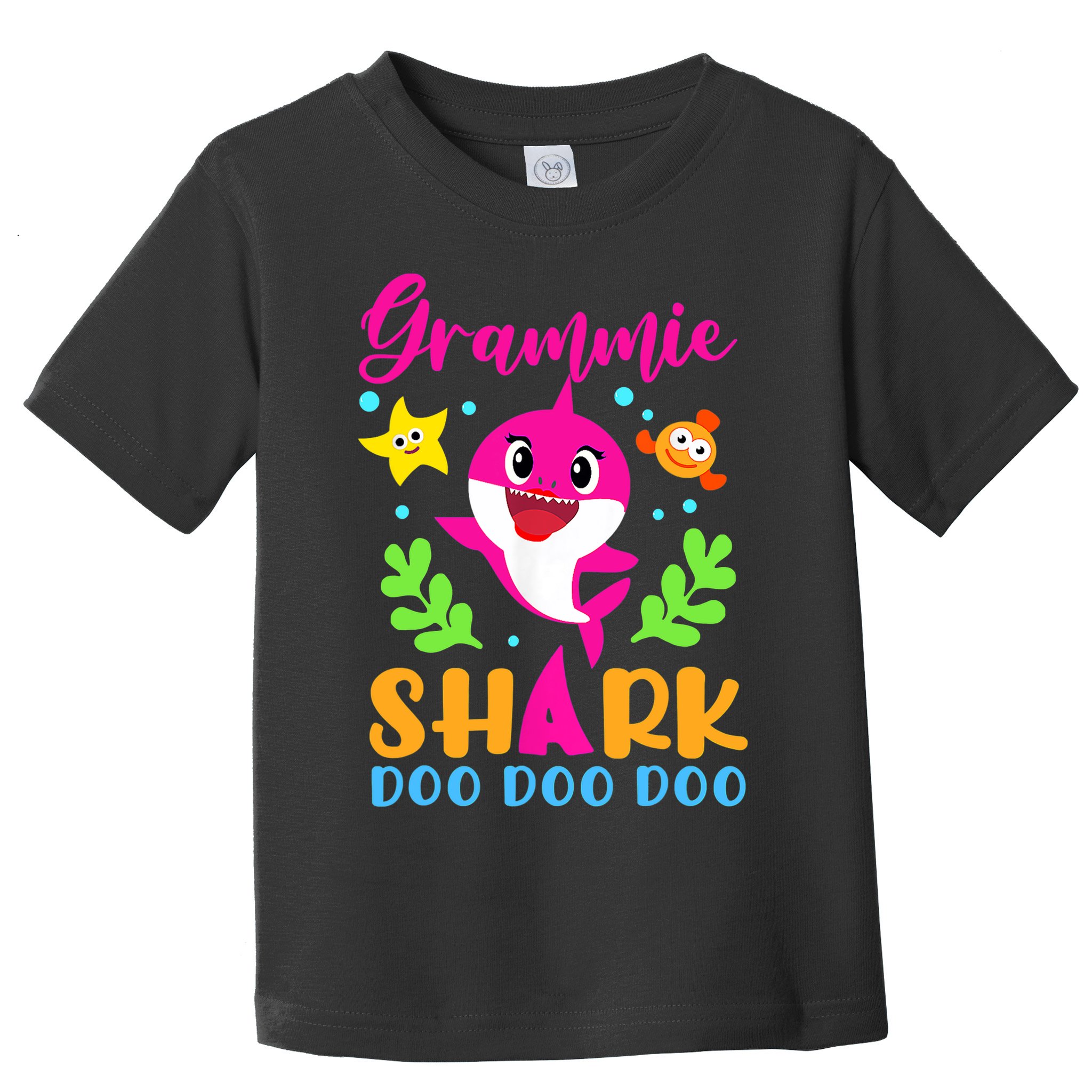 Shark Shirt Grammie Shirt Grammie Lover Family Mother's Toddler T-Shirt